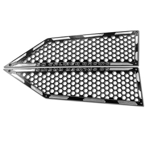 Polaris RZR XP Turbo Billet Air Intake Grille Bezel Kit (Outside Only) (2017+)