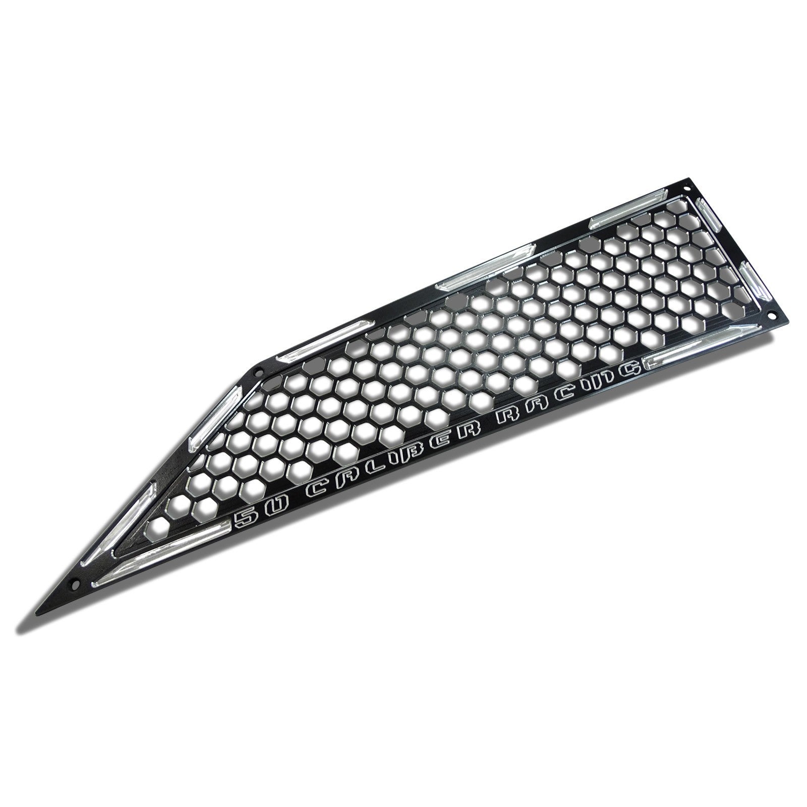 Photo of Polaris RZR XP Turbo Billet Air Intake Grille Bezel Kit (Outside Only) (2017+) by 50 Caliber Racing - Premium Grilles for UTVs / Side by Sides