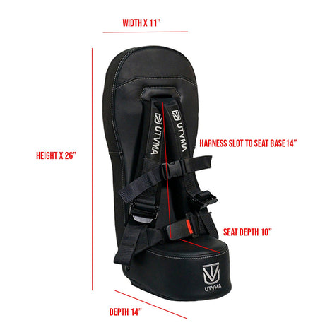 Photo of RZR 800 Bump Seat (2008-2014) by UTV Mountain Accessories - Premium Bump Seat for UTVs / Side by Sides