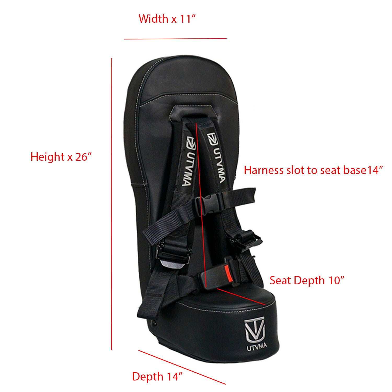 Photo of Maverick R Max Front Bump Seat (2025) by UTV Mountain Accessories - Premium Bump Seat for UTVs / Side by Sides