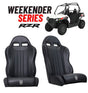 Photo of "Weekender" Series Pair of Front Suspension Bucket Seats RZR 570 (2012-2022) by UTV Mountain Accessories - Premium Seats & Seat Accessories for UTVs / Side by Sides