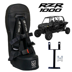 Photo of RZR 1000 Bump Seat (XP, Turbo, Turbo S, Dynamix, Trail, High Lifter) 2014-2023 by UTV Mountain Accessories - Premium Bump Seats for UTVs / Side by Sides