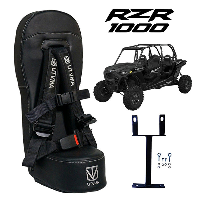 Photo of RZR 1000 Bump Seat (XP, Turbo, Turbo S, Dynamix, Trail, High Lifter) 2014-2023 by UTV Mountain Accessories - Premium Bump Seat for UTVs / Side by Sides