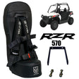 Photo of RZR 570 Bump Seat (2012-2016) by UTV Mountain Accessories - Premium Bump Seats for UTVs / Side by Sides