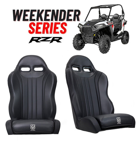 Photo of "Weekender" Series Pair of Front Suspension Bucket Seats RZR 900 (2011-2023) by UTV Mountain Accessories - Premium for UTVs / Side by Sides