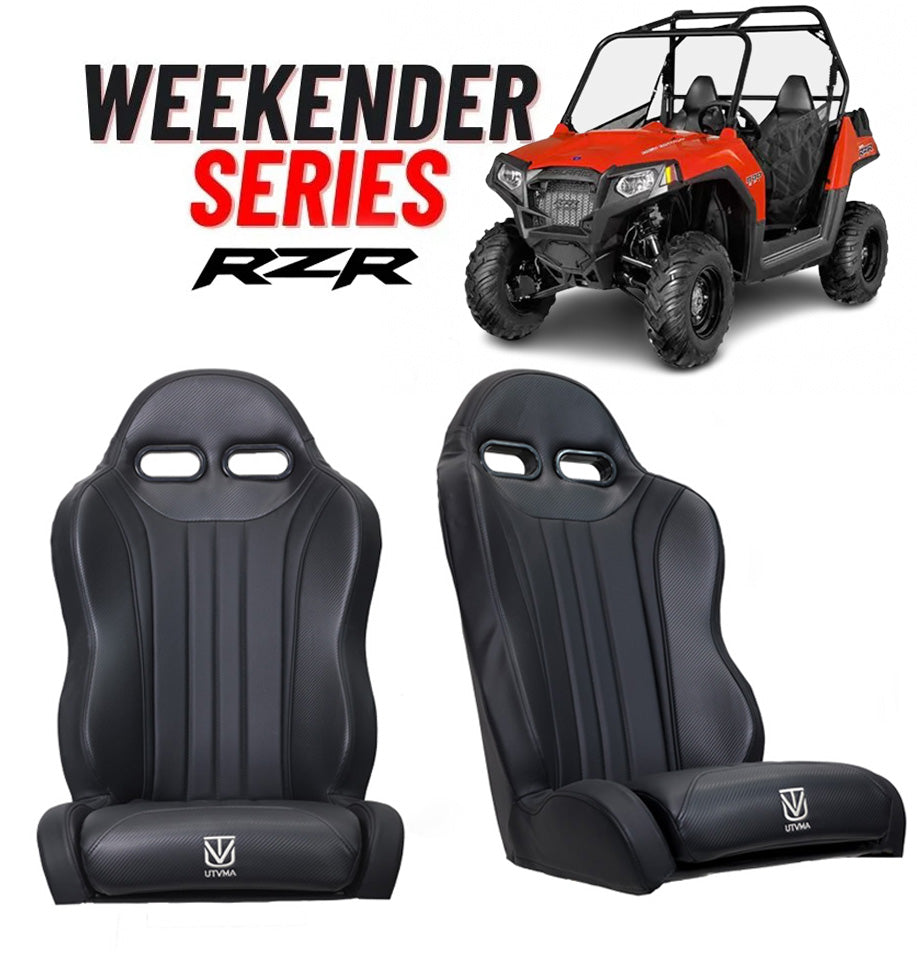 Photo of "Weekender" Series Pair of Front Suspension Bucket Seats RZR 800 (2008-2014) by UTV Mountain Accessories - Premium Seats & Seat Accessories for UTVs / Side by Sides