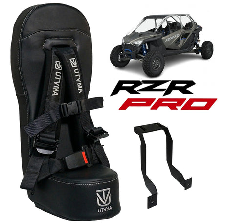 Photo of RZR 4 PRO S Front Bump Seat (2025+) by UTV Mountain Accessories - Premium Bump Seats for UTVs / Side by Sides