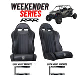 Photo of RZR PRO (Turbo R, Pro R, Pro) 2 and 4 Seater Suspension "Weekender" Series Pair of Front Bucket Seats W/ Quick Mount Bracket (2020-2025) by UTV Mountain Accessories - Premium Seats & Seat Accessories for UTVs / Side by Sides
