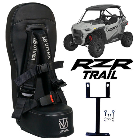 Photo of RZR Trail Bump Seat (2015-2025) by UTVMA - Premium Bump Seat for UTVs / Side by Sides