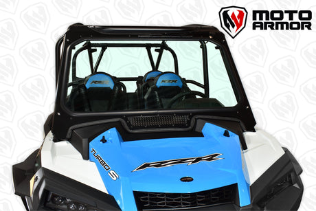 Photo of Full Glass Windshield for Polaris RZR TURBO "S" Model by Moto Armor - Premium for UTVs / Side by Sides