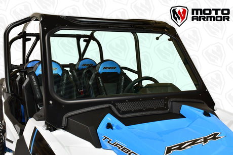 Photo of Full Glass Windshield for Polaris RZR TURBO "S" Model by Moto Armor - Premium for UTVs / Side by Sides