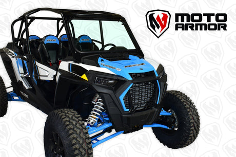 Photo of Full Glass Windshield for Polaris RZR TURBO "S" Model by Moto Armor - Premium for UTVs / Side by Sides