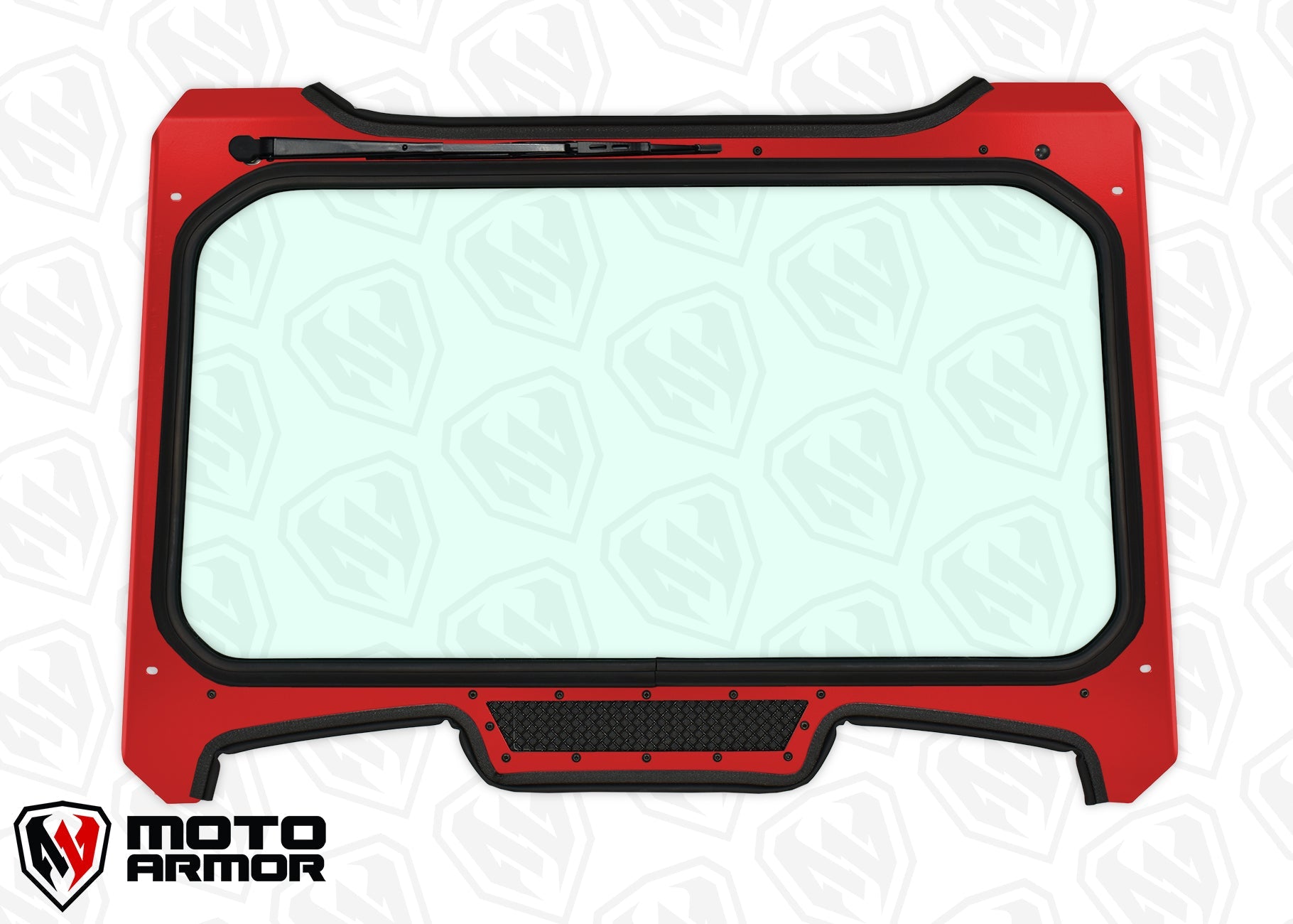 Photo of Full Glass Windshield for Polaris RZR TURBO "S" Model by Moto Armor - Premium for UTVs / Side by Sides