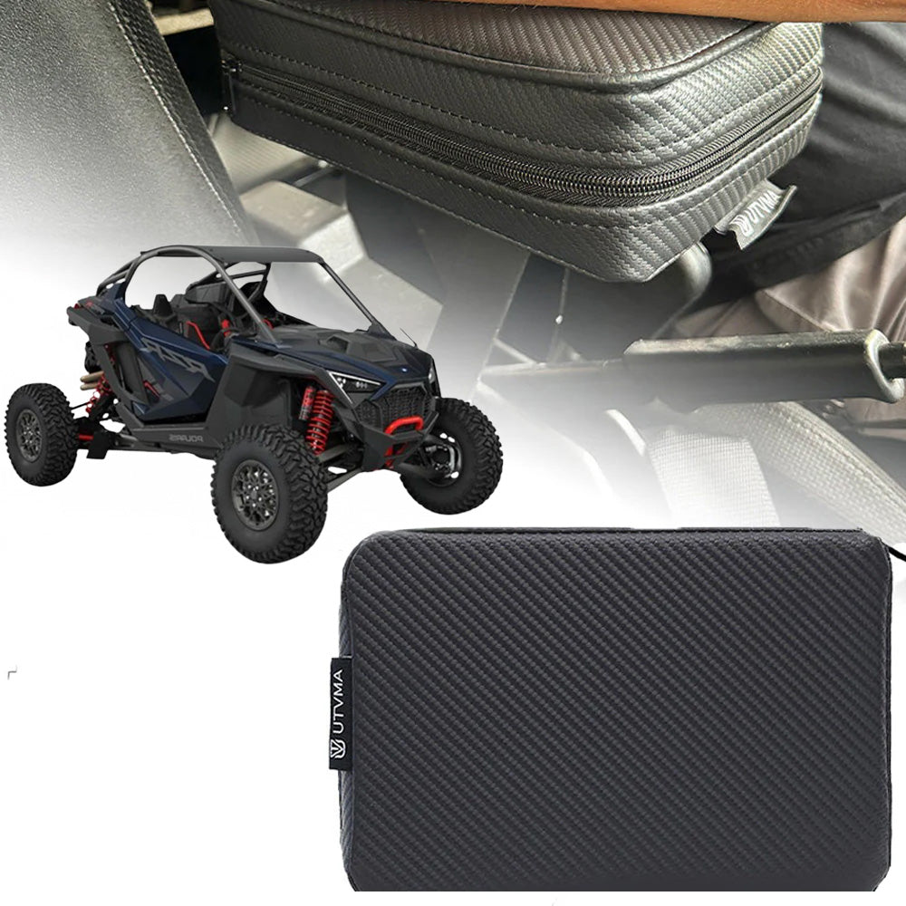 Photo of UTVMA RZR Pro 2 Seater Front Armrest with Bracket (2020-2025) by UTV Mountain Accessories - Premium Door Bags & Door Accessories for UTVs / Side by Sides
