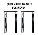 Photo of RZR PRO (Turbo R, Pro R, Pro) 2 and 4 Seater Suspension "Weekender" Series Pair of Front Bucket Seats W/ Quick Mount Bracket (2020-2025) by UTV Mountain Accessories - Premium Seats & Seat Accessories for UTVs / Side by Sides