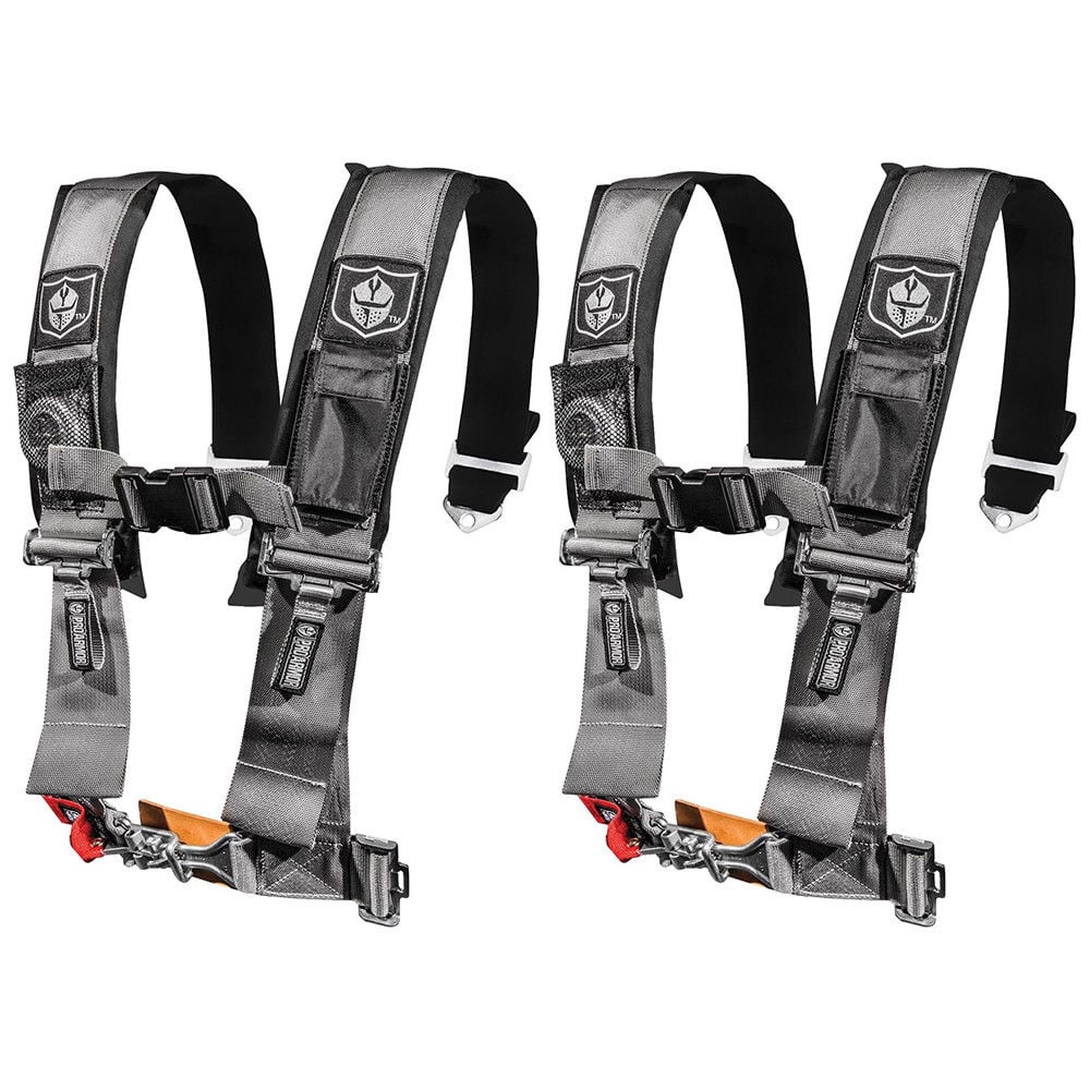 PRO ARMOR 5 POINT 3" HARNESS W/ SEWN IN PADS (2 PACK)