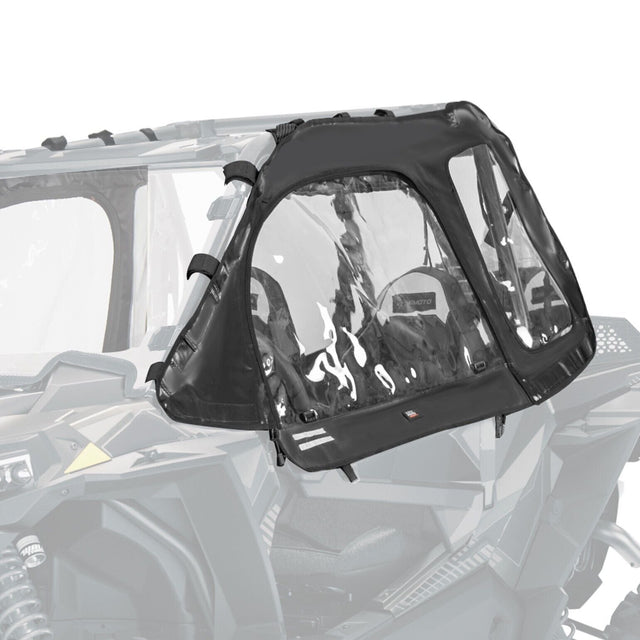 Photo of Soft Upper Door Cab Enclosure Set for Polaris RZR XP 1000 2014-2023 by Kemimoto - Premium for UTVs / Side by Sides