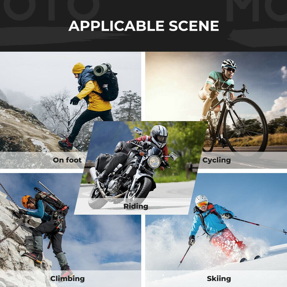 Photo of Motorcycle Winter Warm Gloves by Kemimoto - Premium for UTVs / Side by Sides