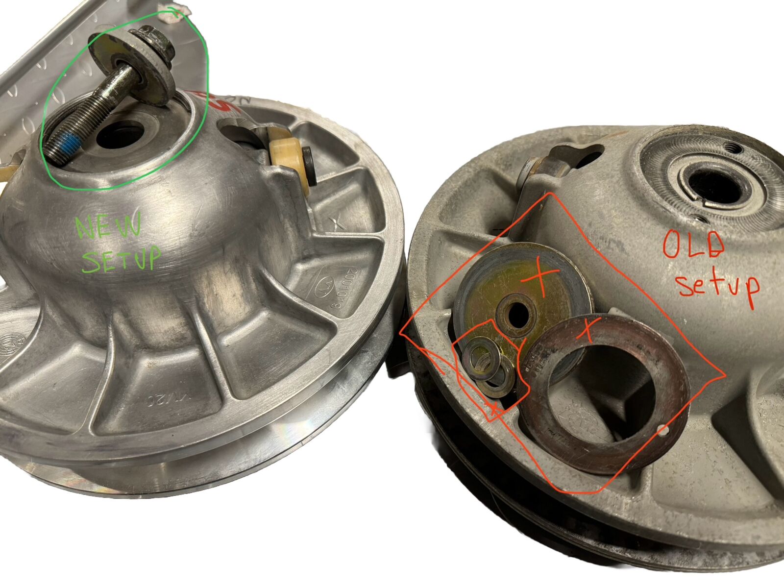 Sportsman 850, 1000XP & S (2017+) EBS Secondary Clutch