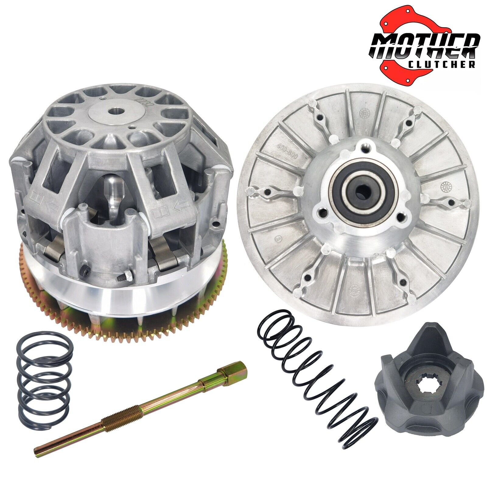 Can-Am Outlander 400 & 450 (2002-23) Primary+Secondary Clutch- Bombardier