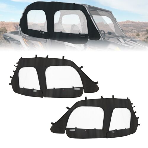 Photo of Soft Upper Door Cab Enclosure Set for Polaris RZR XP 4 1000 2014-2023 by Kemimoto - Premium for UTVs / Side by Sides