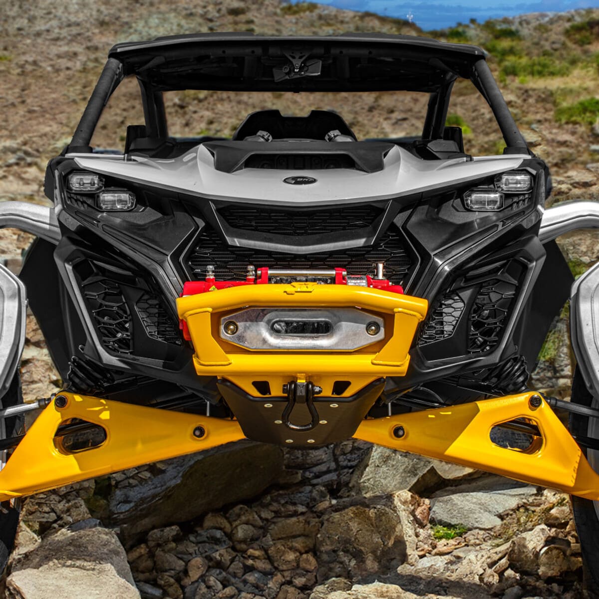 S3 Can-Am Maverick R Front Winch Bumper