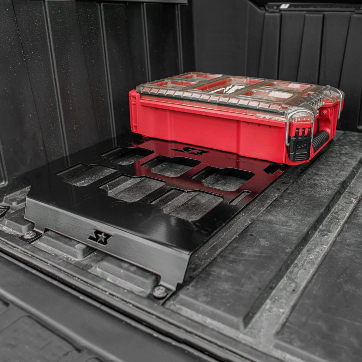 Photo of S3 Power Sports Polaris XPEDITION Milwaukee Packout Bed Mount by S3 Powersports - Premium Storage for UTVs / Side by Sides