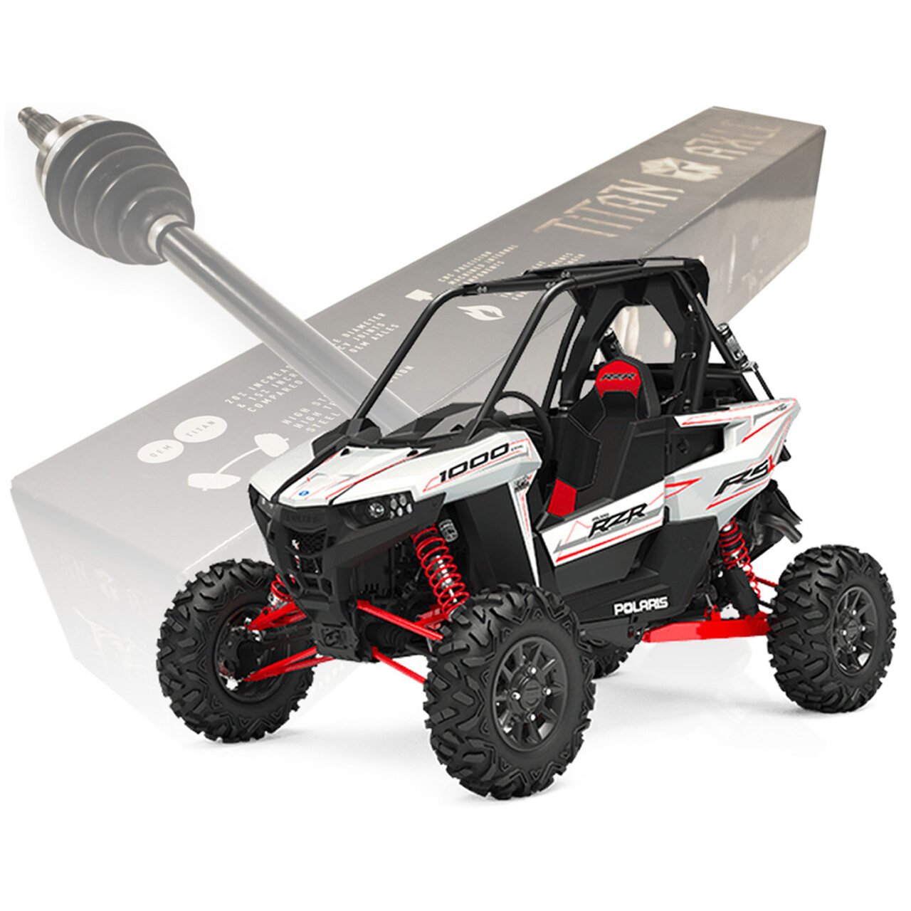 Photo of S3 Power Sports '18+ Polaris RZR RS1 Axles by S3 Powersports - Premium Axles for UTVs / Side by Sides