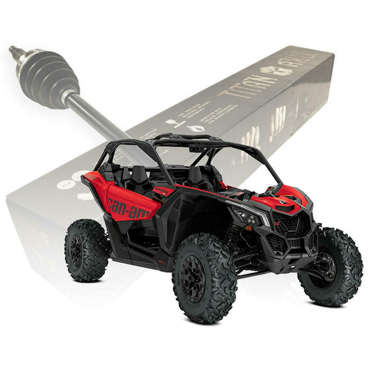 S3 Power Sports Can-Am Maverick X3 Axles