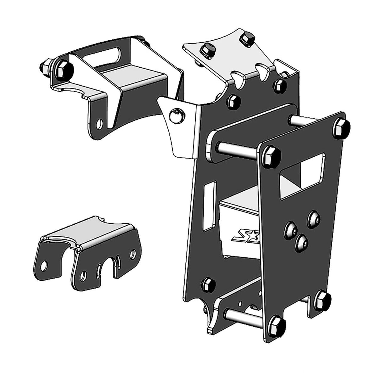 S3 Power Sports Can-Am Maverick X3 Front Gusset Kit