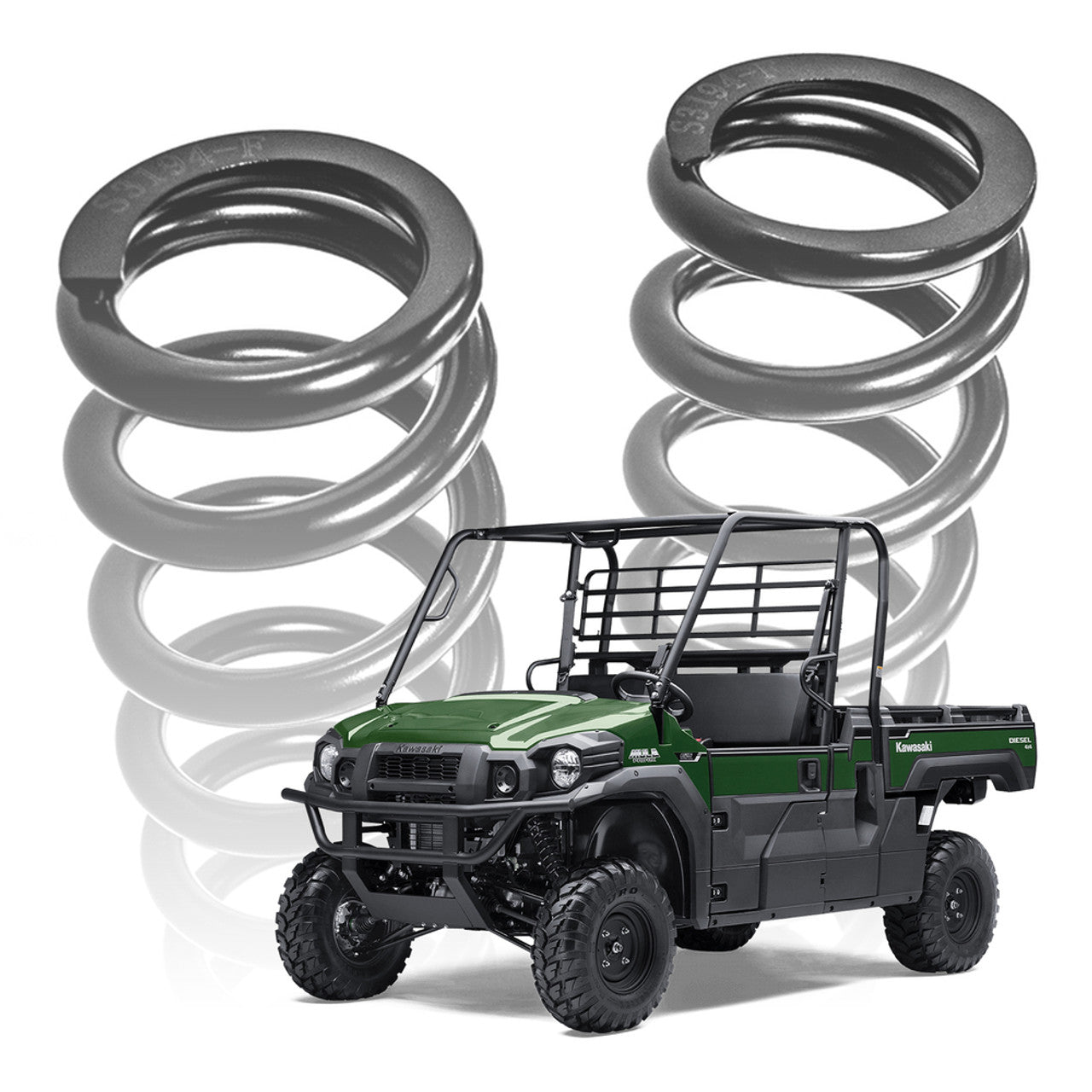 Photo of S3 Power Sports Kawasaki Mule Pro HD Springs by S3 Powersports - Premium Shocks, Springs, & Accessories for UTVs / Side by Sides