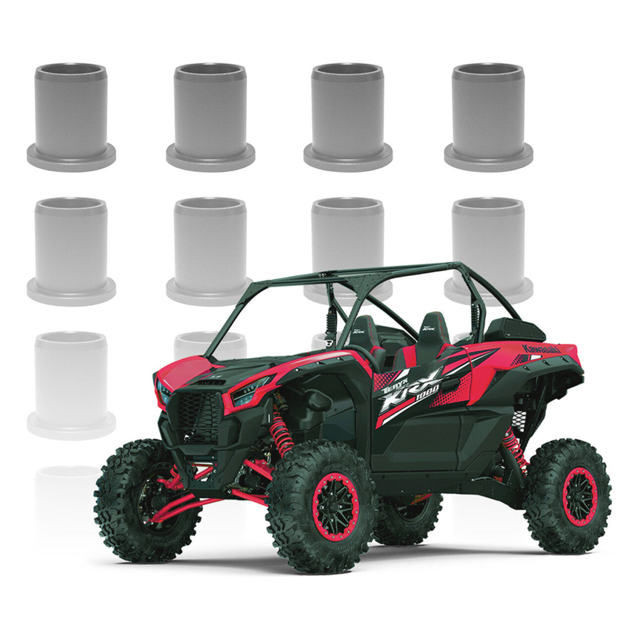 Photo of S3 Power Sports Kawasaki Teryx KRX 1000 A-Arm Bushing Kits by S3 Powersports - Premium Bushing Kits for UTVs / Side by Sides