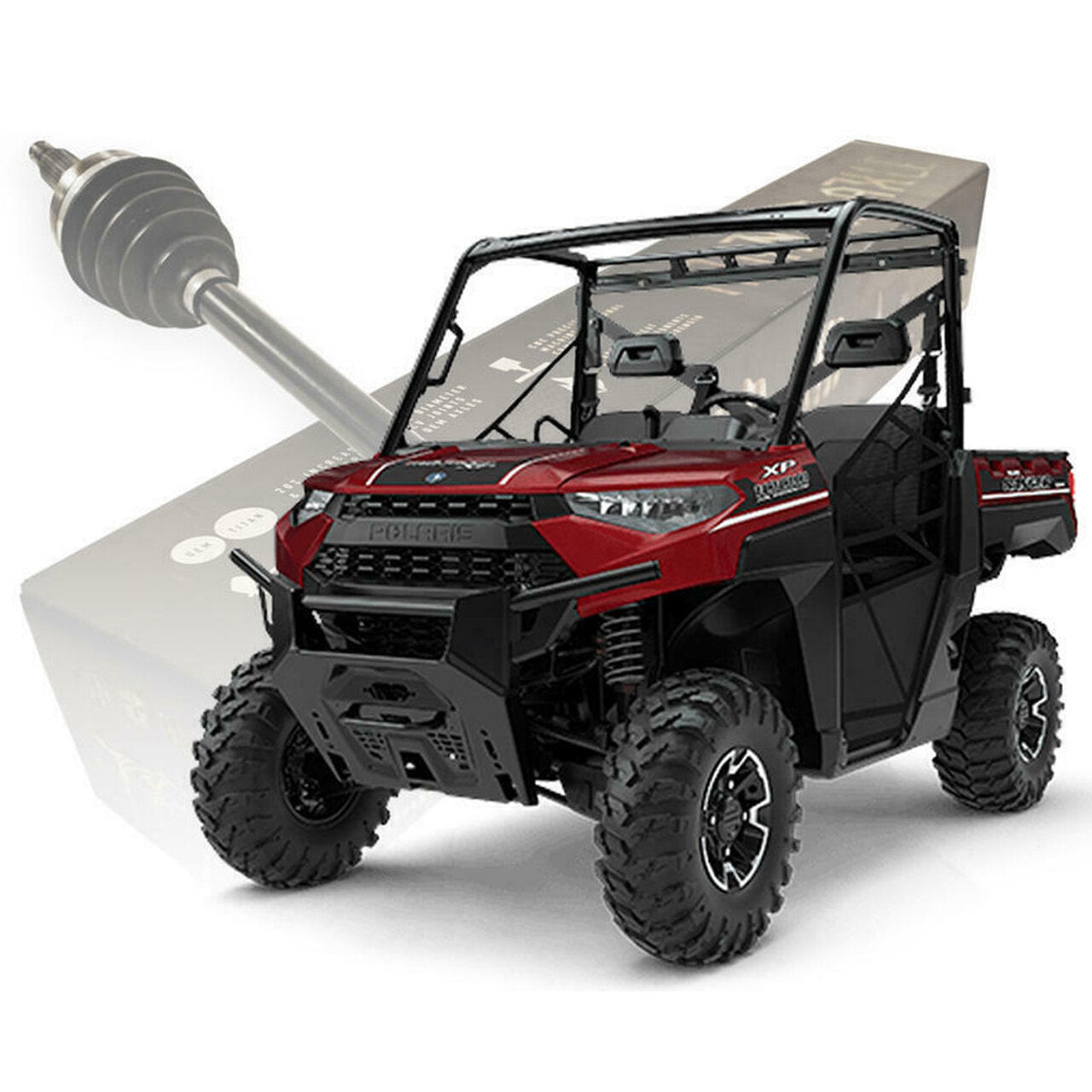 Photo of S3 Power Sports Polaris Ranger +6" Axles by S3 Powersports - Premium Axles for UTVs / Side by Sides