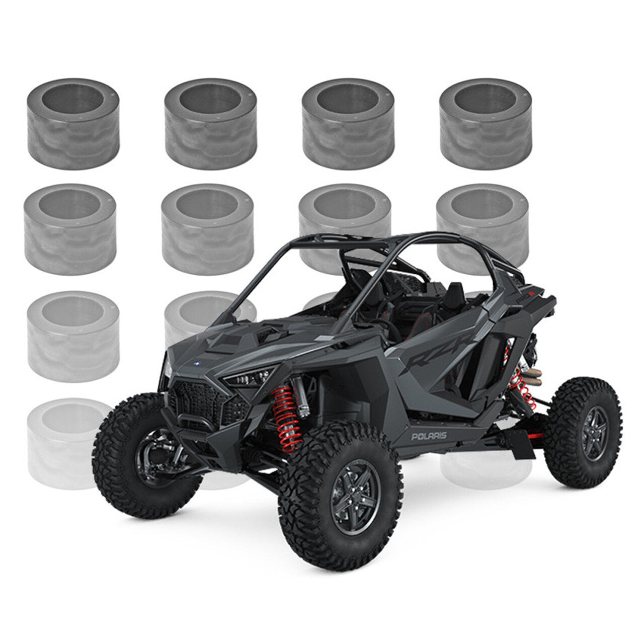 Photo of S3 Power Sports Polaris RZR Pro R / RZR Turbo R A-Arm Bushing Kits by S3 Powersports - Premium Bushing Kits for UTVs / Side by Sides