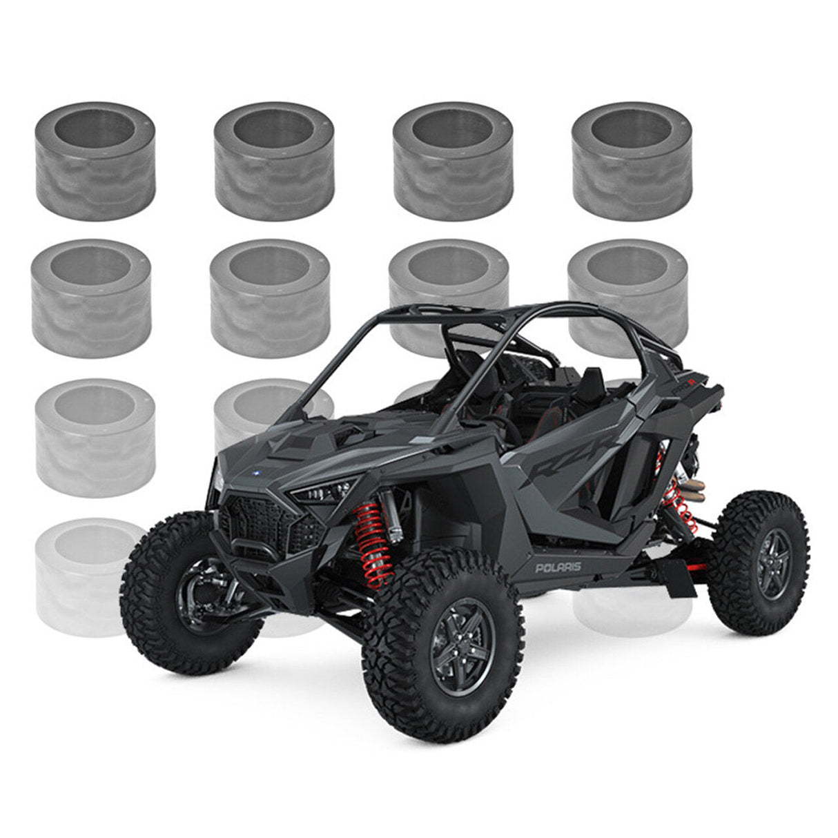 S3 Power Sports Polaris RZR Pro R / RZR Turbo R A-Arm Bushing Kits