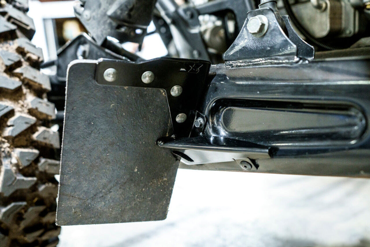 Photo of S3 Power Sports Polaris RZR Pro R / RZR Turbo R Mudflap Brackets by S3 Powersports - Premium Mud Flaps for UTVs / Side by Sides