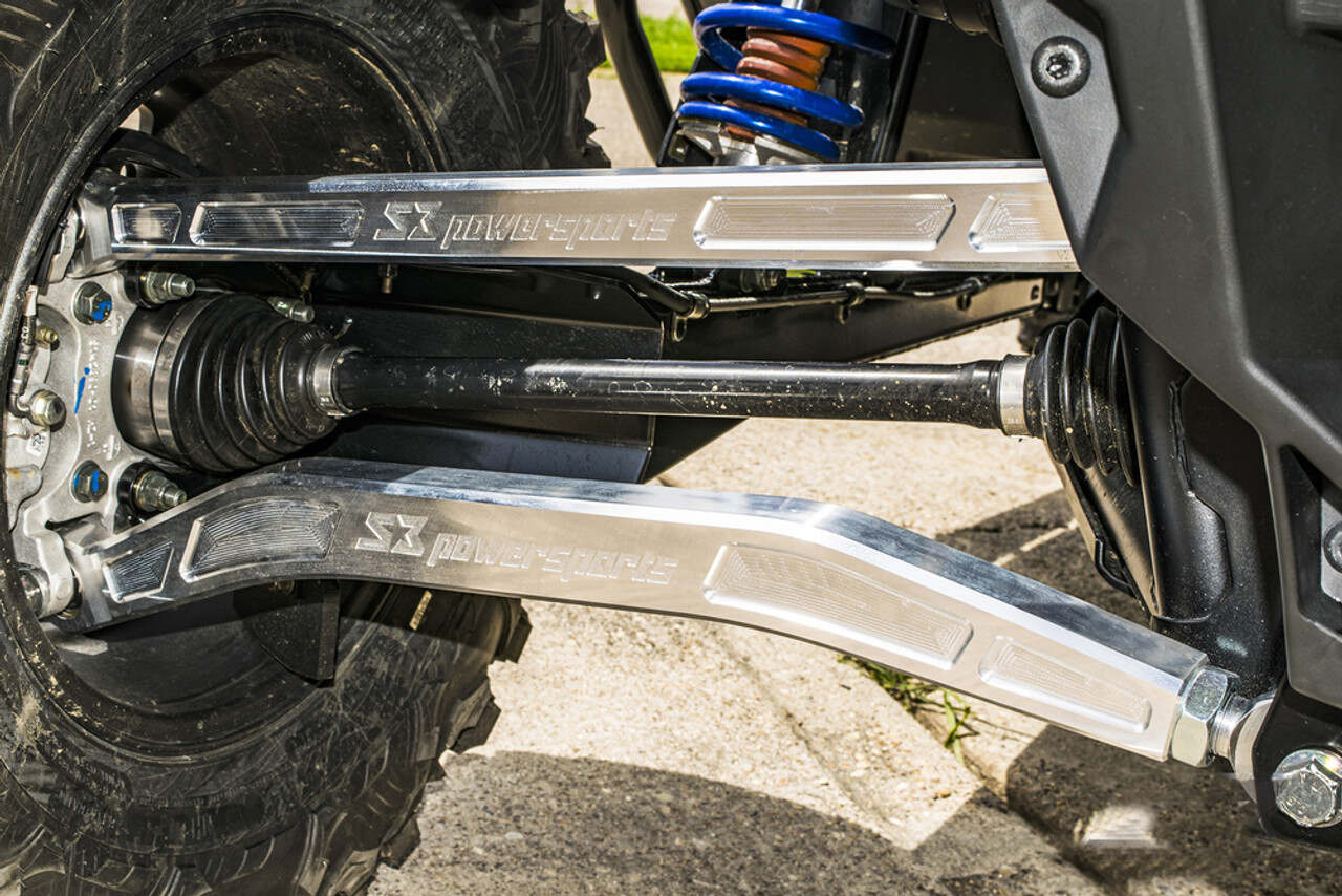 Photo of S3 Power Sports Polaris RZR Pro XP High Clearance Billet Aluminum Radius Rods by S3 Powersports - Premium Radius Rods & Plates for UTVs / Side by Sides