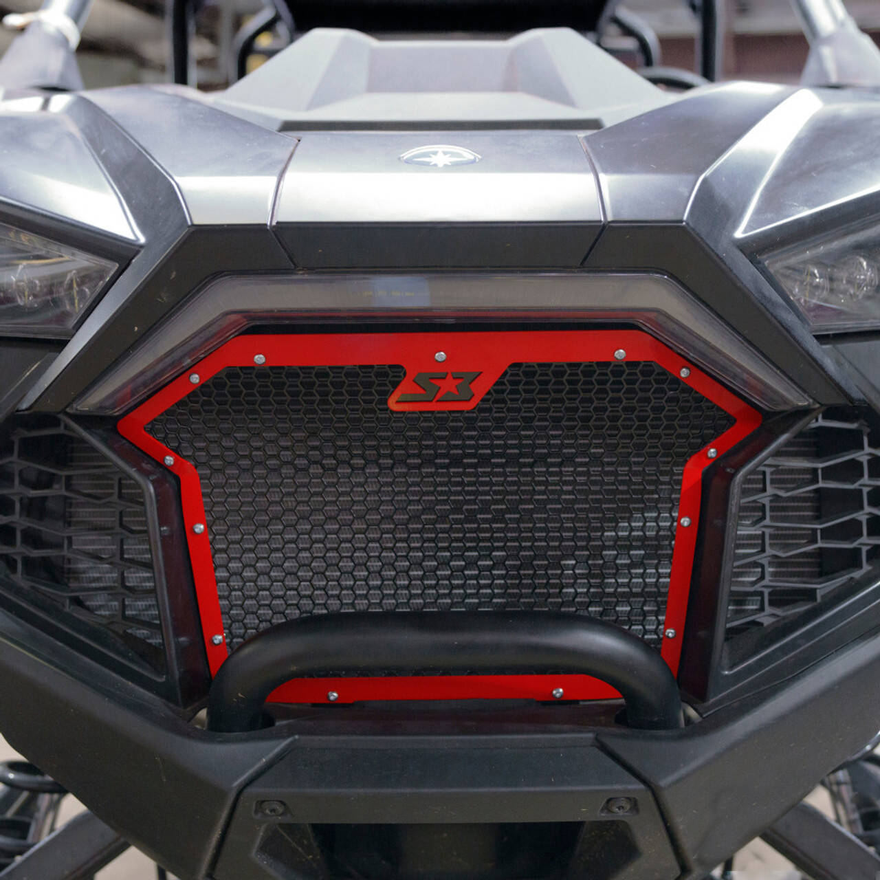 Photo of S3 Power Sports Polaris RZR Pro XP / Pro R / Turbo R Front Grille by S3 Powersports - Premium Grilles for UTVs / Side by Sides