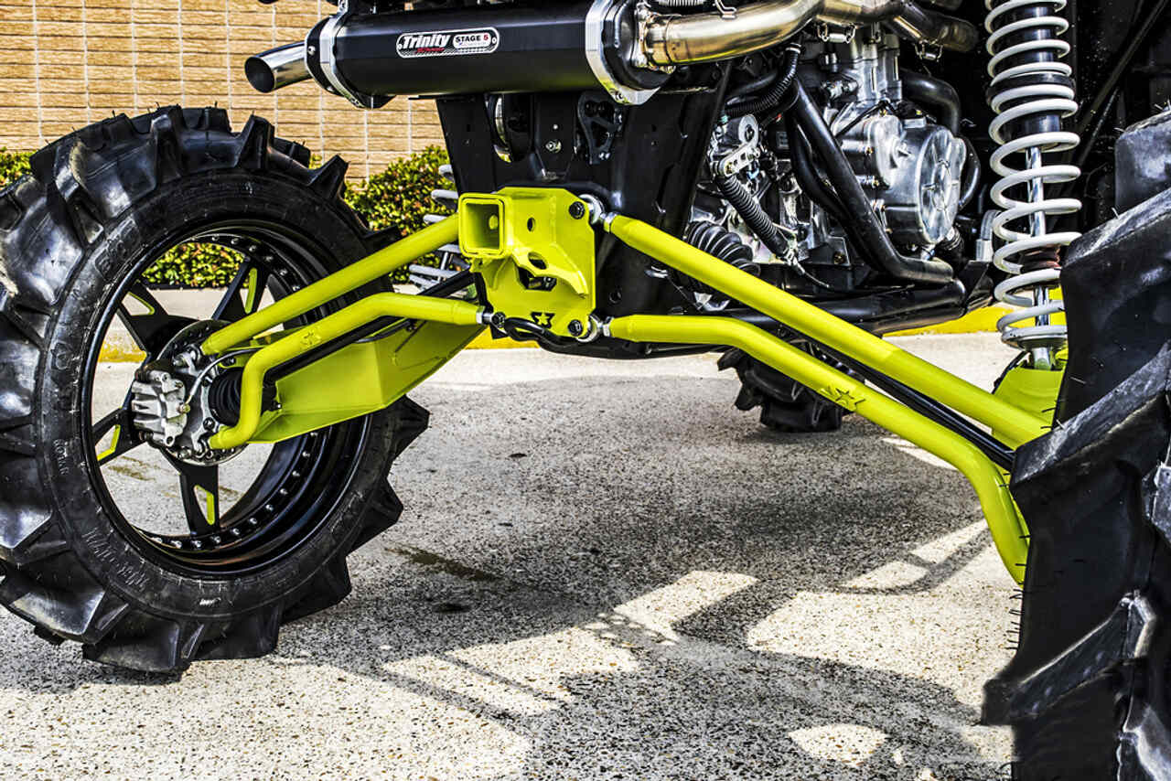 Photo of S3 Power Sports Polaris RZR XP 1000 2" Hitch Receiver Plate by S3 Powersports - Premium Receivers & Hitches for UTVs / Side by Sides