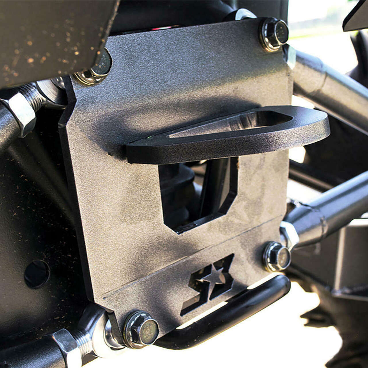 Photo of S3 Power Sports Polaris RZR XP 1000 / Turbo Pull Plate by S3 Powersports - Premium Radius Rod Plates for UTVs / Side by Sides