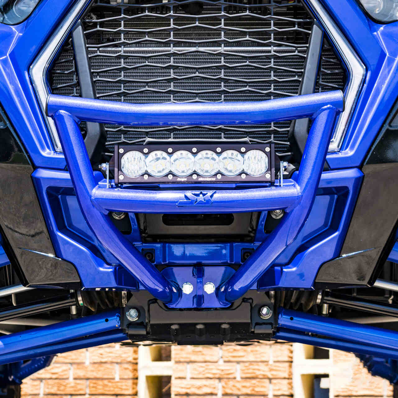 Photo of S3 Power Sports Polaris RZR XP Turbo S Front Bumper by S3 Powersports - Premium Bumpers for UTVs / Side by Sides