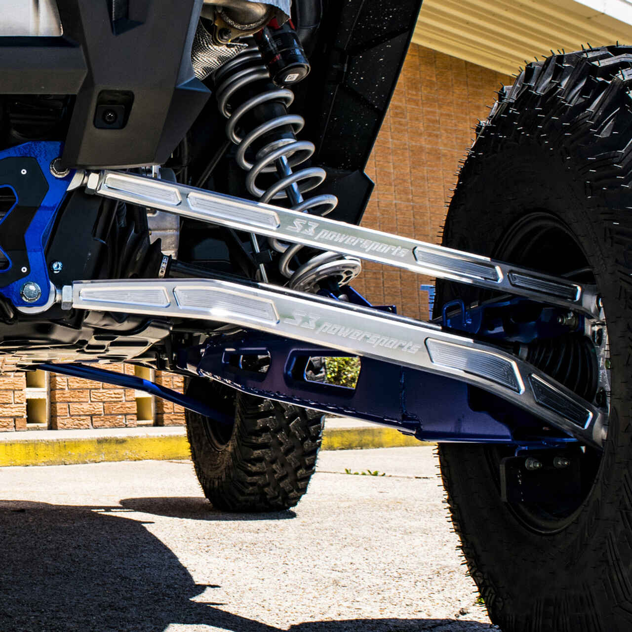Photo of S3 Power Sports Polaris RZR XP Turbo S High Clearance Billet Aluminum Radius Rods by S3 Powersports - Premium Radius Rods & Plates for UTVs / Side by Sides