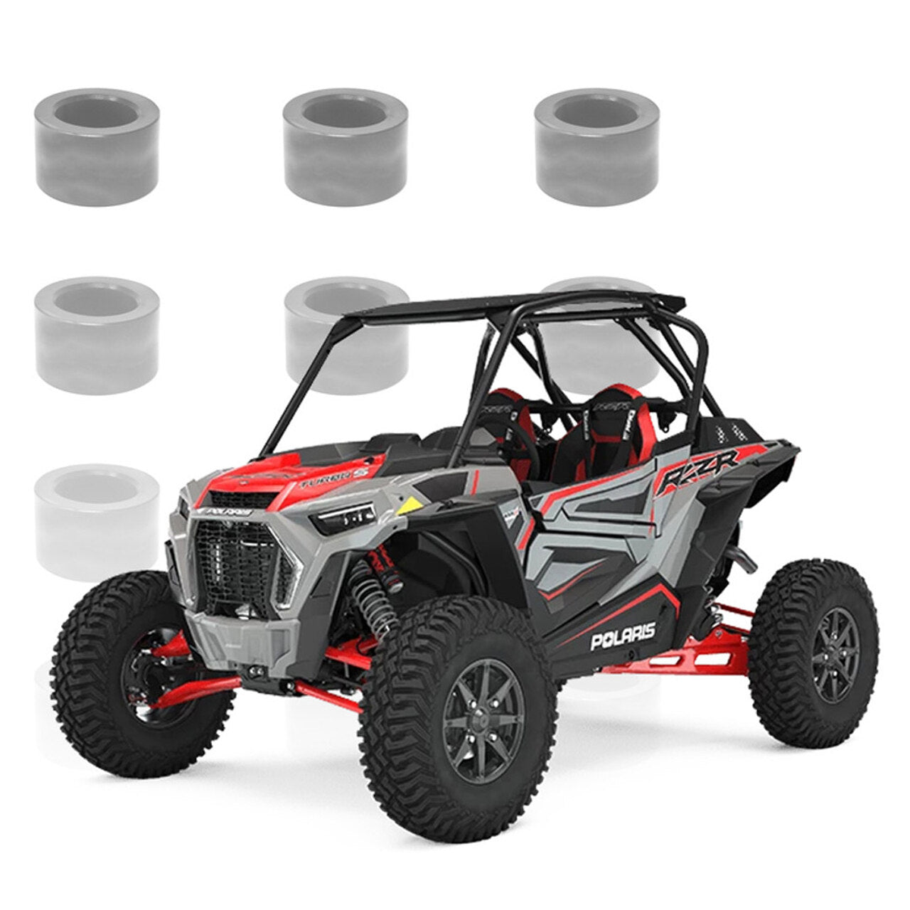 Photo of S3 Power Sports Polaris RZR XP Turbo S / Pro XP A-Arm Bushing Kits by S3 Powersports - Premium Bushing Kits for UTVs / Side by Sides