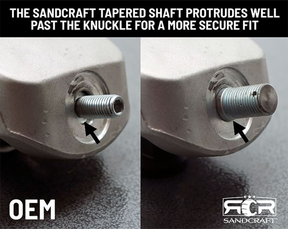 Photo of Sandcraft '22+ Polaris RZR Pro R/ Turbo R Lower Ball Joint - Set of 2 by Sandcraft - Premium for UTVs / Side by Sides
