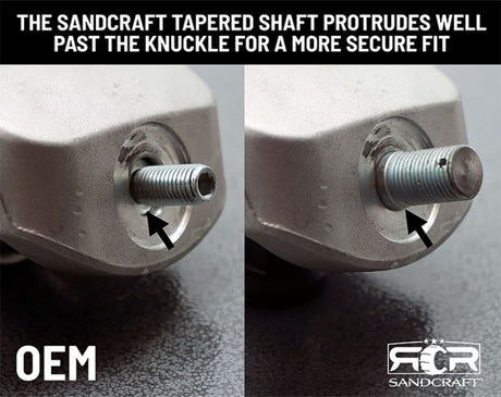 Photo of Sandcraft '22+ Polaris RZR Pro R/ Turbo R Lower Ball Joint - Set of 2 by Sandcraft - Premium for UTVs / Side by Sides