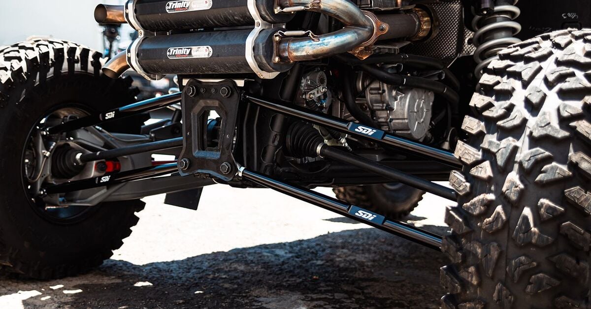 Photo of SDI '22+ Polaris RZR Turbo R Radius Rod Kit by SDI - Premium for UTVs / Side by Sides