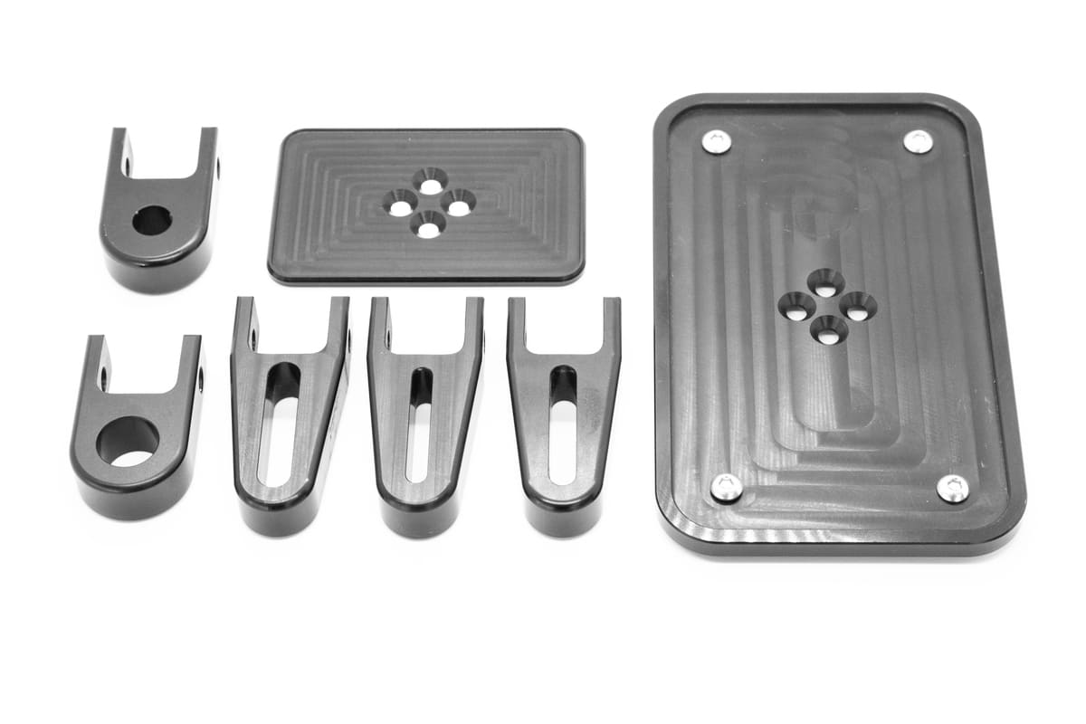 Photo of SDI Accessory Mount - Light Bar Mount With .402 Diameter Hole by SDI - Premium for UTVs / Side by Sides