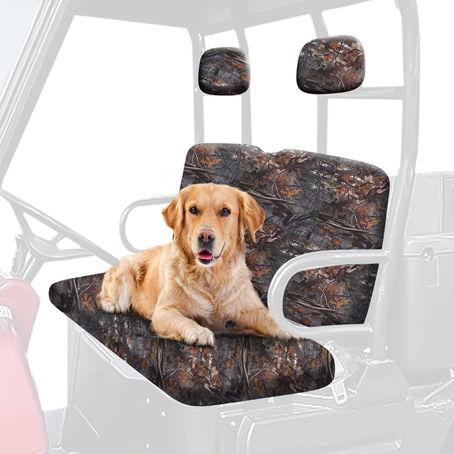 Photo of UTV Camo Seat Covers for Polaris Ranger 500 700 800 by Kemimoto - Premium for UTVs / Side by Sides