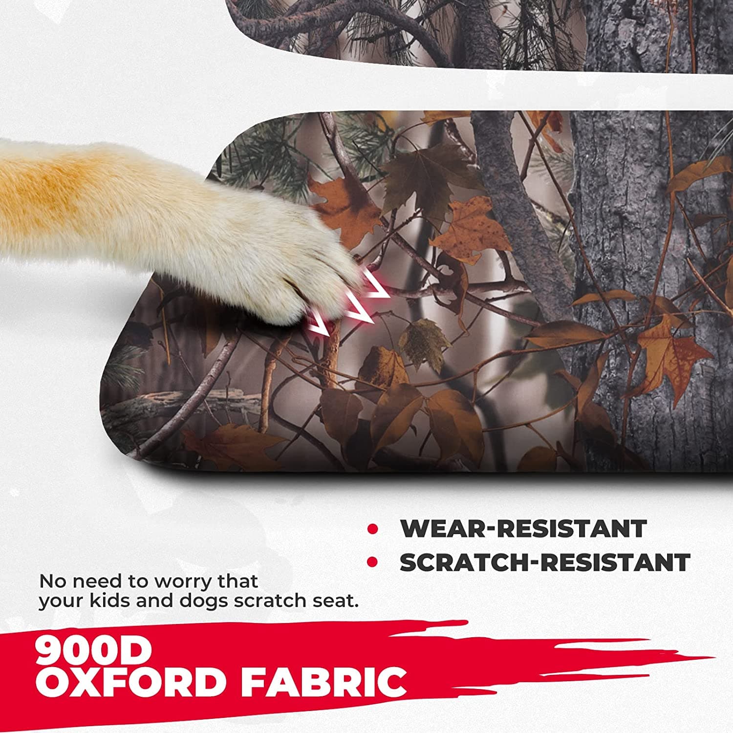 Photo of UTV Camo Seat Covers for Polaris Ranger 500 700 800 by Kemimoto - Premium for UTVs / Side by Sides