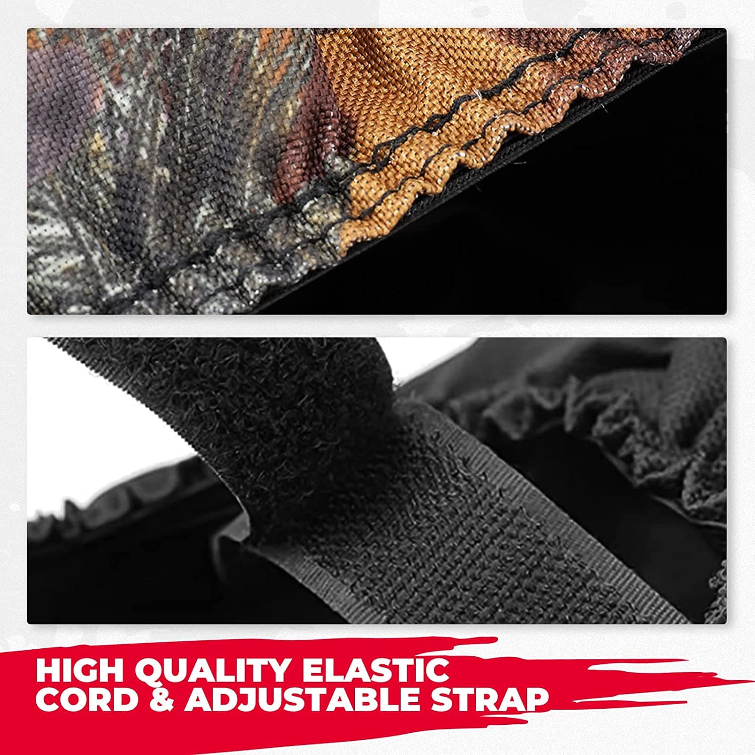 Photo of UTV Camo Seat Covers for Polaris Ranger 500 700 800 by Kemimoto - Premium for UTVs / Side by Sides